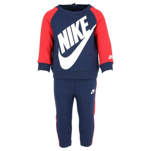 TUTA NIKE BAMBINO 86F563 U90 INVERNALE FELPATA MIDNIGHT NAVY BLU NUOVA ORIGINALE